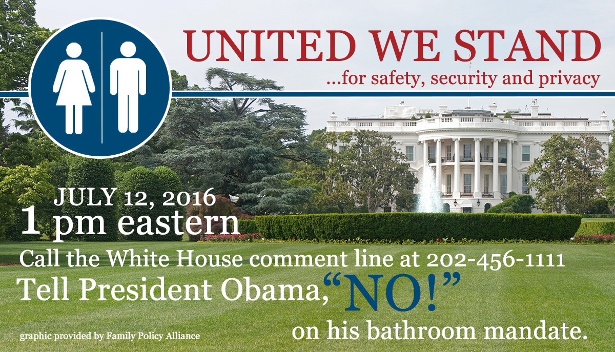 United We Stand White House Graphic